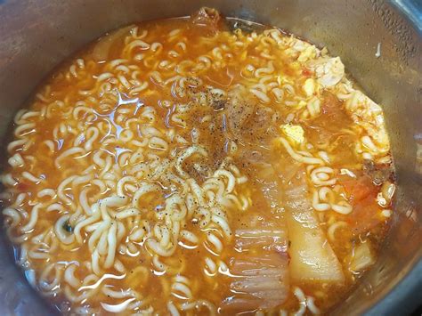 진라면 매운맛 맛있게 끓이는 법