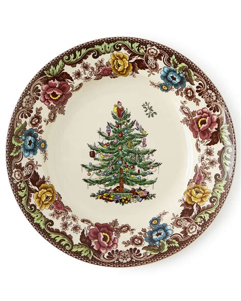 Spode 5 Piece Christmas Tree Grove Dinnerware Place Setting