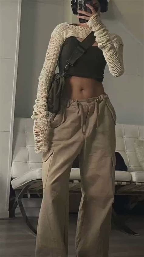 Cargo Pants Outfit Inspo In Casual Outfits Fashion Rainy Day