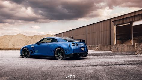 Blue Insane Godzilla Fitted with Custom Parts — CARiD.com Gallery