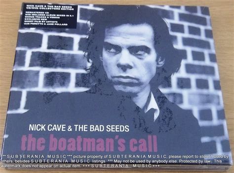 NICK CAVE & THE BAD SEEDS The Boatman’s Call CD + DVD EUROPE Cat ...