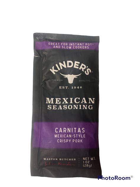 Kinders Mexican Seasoning Carnitas 1 Oz Seasoning Warehouse