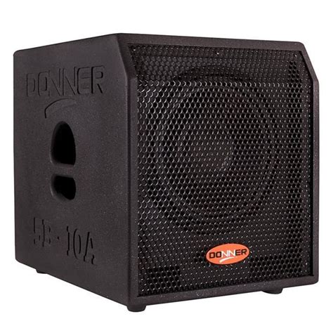 Caixa De Som Subwoofer Ativo Donner 350W Rms 10 Pol LL Áudio em