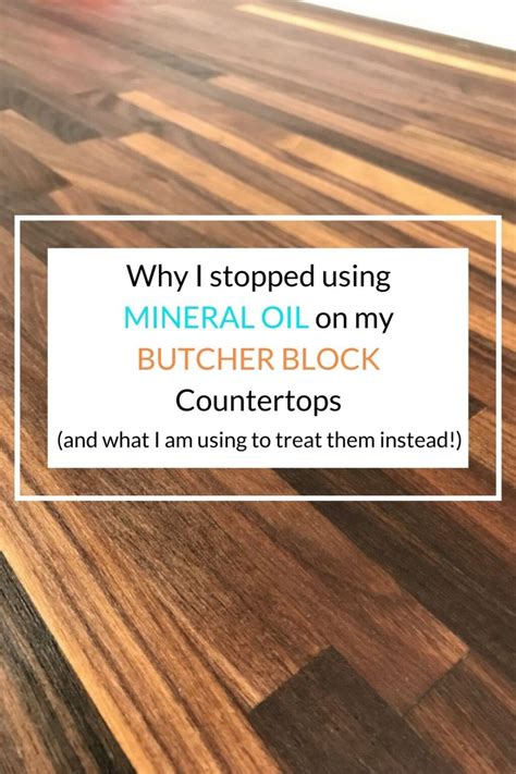 My Butcher Block Countertops And Mineral Oil Got A Divorce Butcher