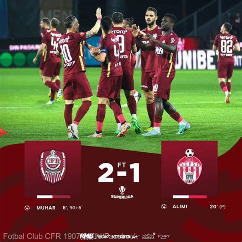 Fotbal Victorie Dramatic Pentru Cfr Cluj Cu Sepsi Osk N Play