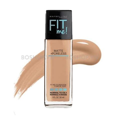 Kem Nền Maybelline Fit Me Matte Poreless 124 Soft Sand