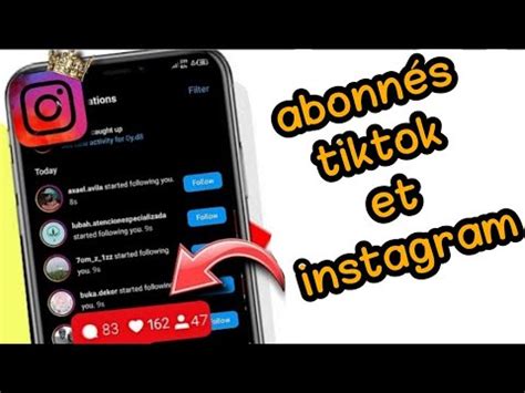 comment avoir des abonnés sur tiktok et instagram facilement en 2023