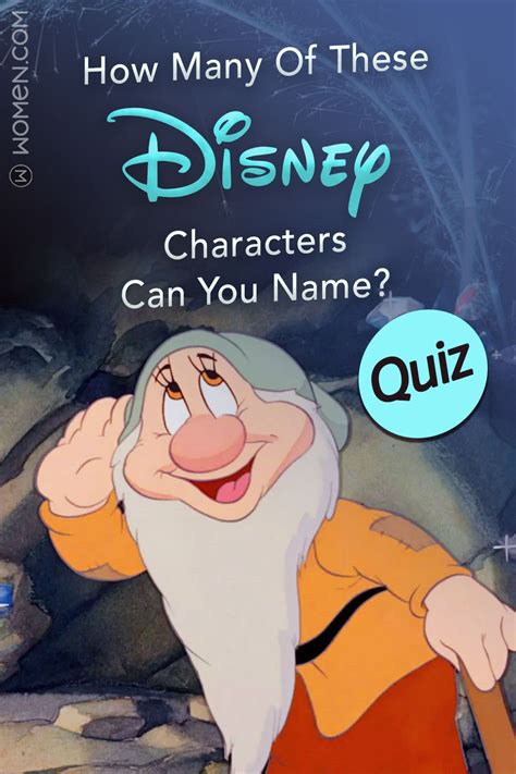 Disney quiz how many of these characters can you name – Artofit