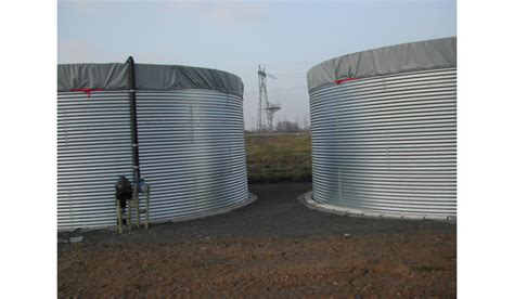 Réservoir stockage d eau en acier galvanisé Réservoir pour défense