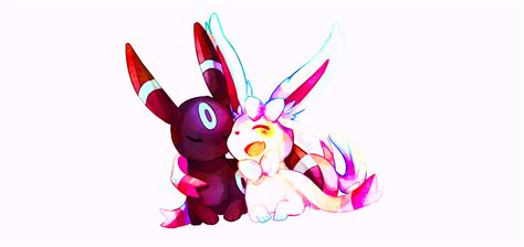 Shiny Umbreon X Shiny Sylveon By Nightcoreumbreon On Deviantart