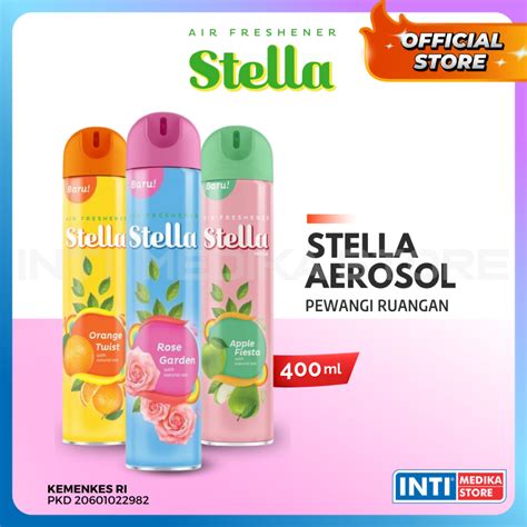 Jual Stella Air Freshener Spray Ml Aerosol Pengharum Pewangi