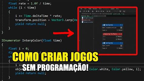 Como Criar Um Jogo SEM SABER PROGRAMAR 5 Programas Para Criar Jogos