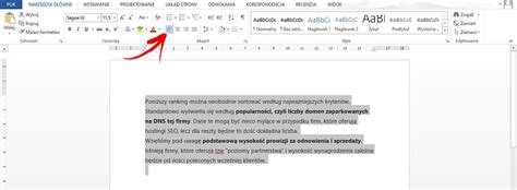 Jak Wyjustowa Tekst W Wordzie I Google Docs