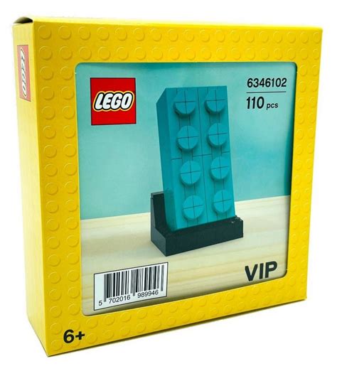 Lego® Spiel Lego® Lego 6346102 Vip 2x4 Stein Türkis Rarität 110