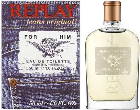 Replay Jeans Original For Him Eau De Toilette Ml Man Bol