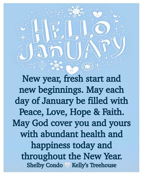 Hello January New Year Fresh Start And New Beginning Pictures