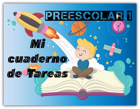 Descarga Mi Cuaderno De Tareas Preescolar 1º Grado En Pdf