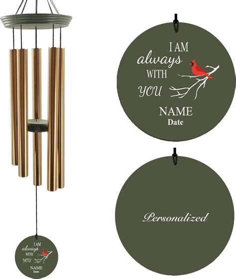 Amazon.com : ASTARIN Cardinal Memorial Wind Chimes, 36" Personalized