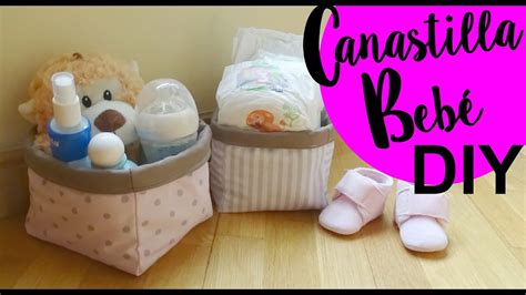 Tutorial DIY Canastilla o cesta de bebe Patrón incluido YouTube