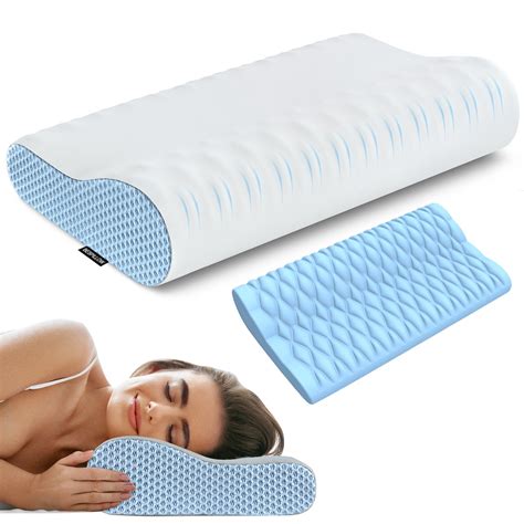 Snapklik Neck Pillow Cervical Memory Foam Pillows For Pain Relief