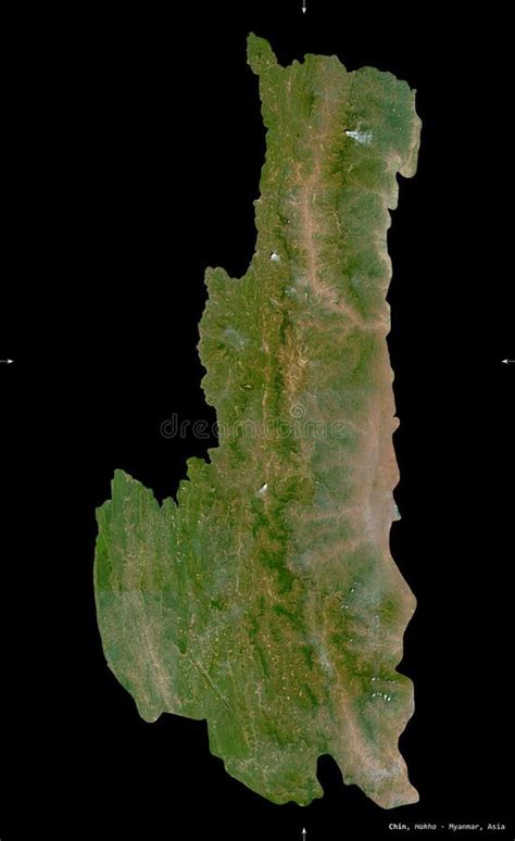 Mapa De Myanmar De Las Curvas Negras Del Contorno En El Fondo Blanco De