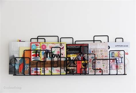 Magazine Storage – colourlivingblog