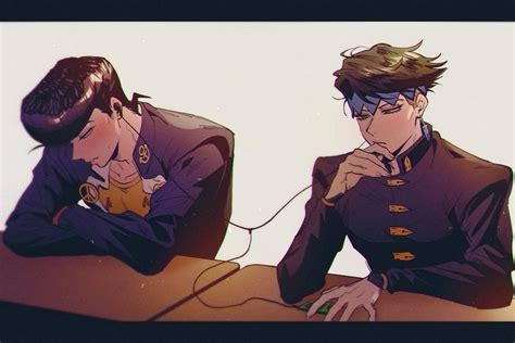 Higashikata Josuke And Kishibe Rohan Jojo No Kimyou Na Bouken And 1