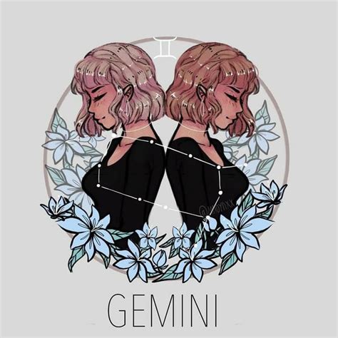 Pin On Ngh Qu Ii Gemini Art Zodiac Art Gemini