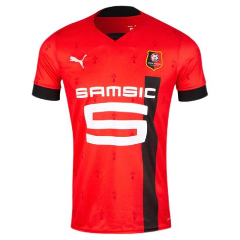 2022-2023 Stade Rennais Home Soccer Jersey - Team Soccer Jerseys