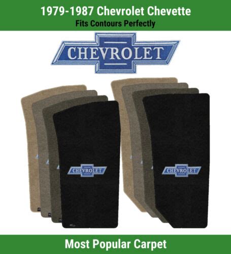 Lloyd Ultimat Front Carpet Mats For 79 87 Chevy Chevette W Chevy