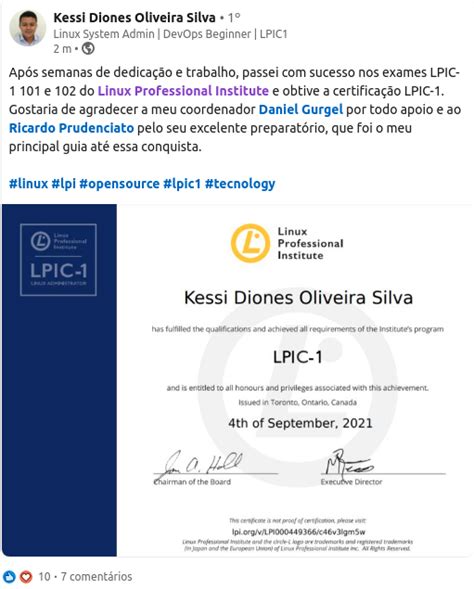 Curso Preparatório para Certificação Linux LPIC 1 101 500 e 102 500