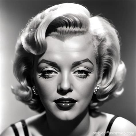 Unseen Photo of Marilyn Monroe | Stable Diffusion Online