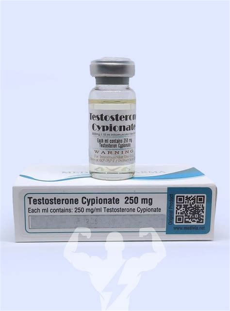 Medivia Pharma Testosterone Cypionate 250 Mg 10 Ml All Anabolic Steroid