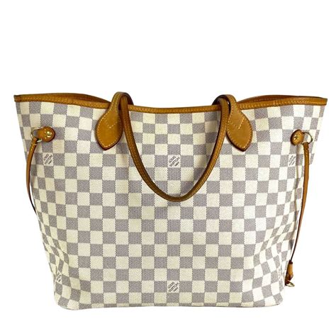 Bolsa Louis Vuitton Neverfull Damier Azur Mm Inffino Brech De Luxo