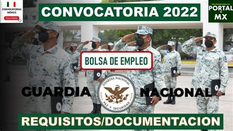 Convocatoria Guardia Nacional Noviembre Portal Mx