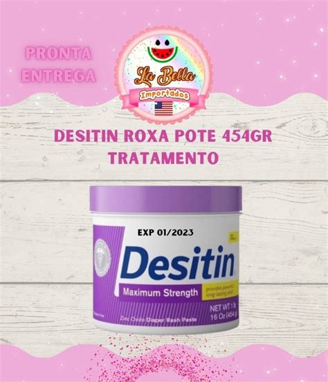 Pomada Desitin Pote Roxo G Para Tratamento Assaduras Parcelamento