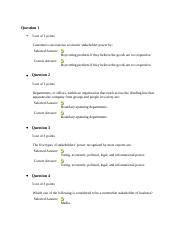 Quiz Week Docx Question Out Of Points Customers Can