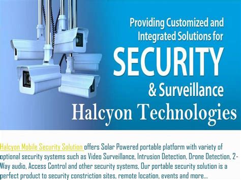 PPT - Halcyon Mobile Security Solutions PowerPoint Presentation, free