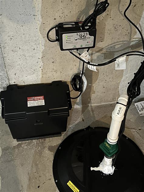 Sump Pump Battery Backup