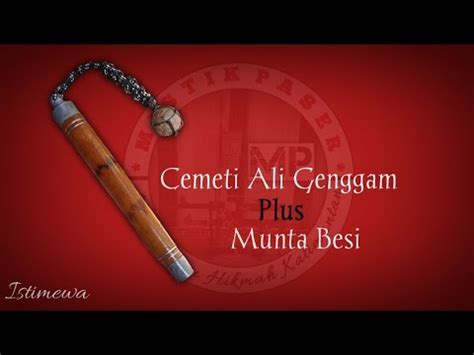 Cemeti Ali H9 Kayu Ulin Balit YouTube