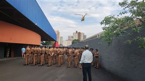 Formatura De Policiais Militares Movimenta O Gin Sio Moring O Em Londrina