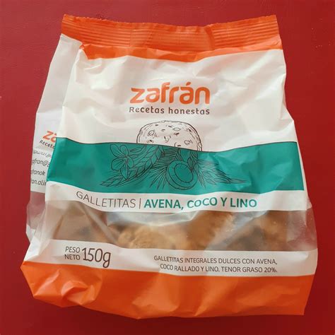 Zafran Galletitas Avena Coco Y Lino Reviews Abillion