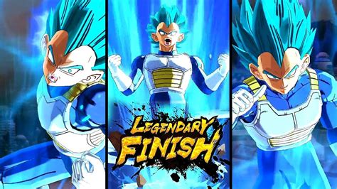 New Legendary Finish Blue Vegeta Dragon Ball Legends Legendary Finish