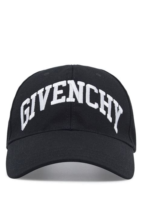 Givenchy Embroidered Logo Cap Black Clothing From Circle Fashion Uk