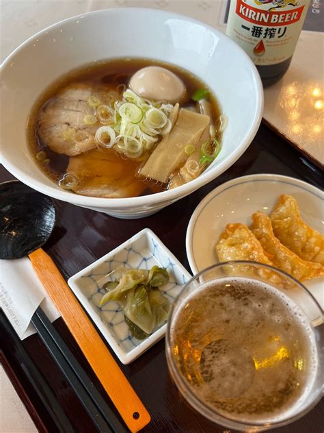 大学時代の友人とゴルフ高崎のサンコーカントリークラブで醤油ラーメンを頂いた グルメ 食べ歩き ランチ ゴルフ ラーメン