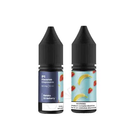 Flavorlab P1 Salt 10 мл 50 мг 5 0 Strawberry Banana Солевая жижа