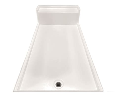 G 4896 SH 1S PAN 96 X 48 AcrylX Alcove Shower Base With Right Hand