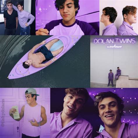 Dolan Twins Purple Edit Tishydolans Dolan Twins Twins Fangirl