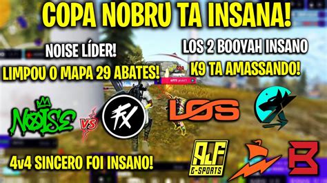 CPN NOISE LÍDER LOS 2 BOOYAH INSANO FLUXO vs NOISE FOI INSANO K9