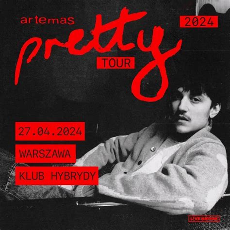 Artemas Pretty Tour Koncerty Pop Bilety Na Ebilet Pl